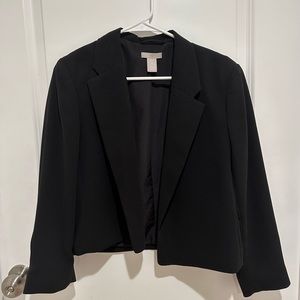 H&M cropped blazer!